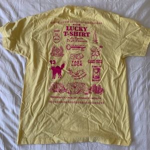 Yellow Graphic Tee